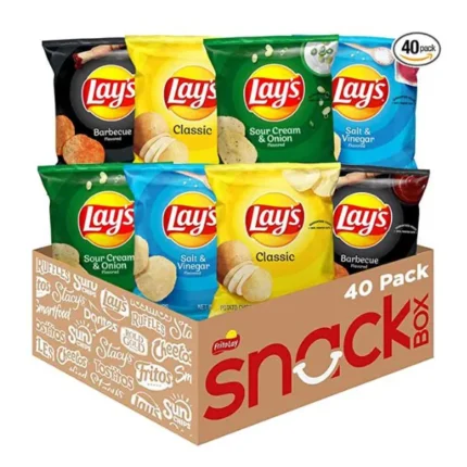 Lay's Potato Chip Variety Pack, 1 Ounce (Pack of 40)